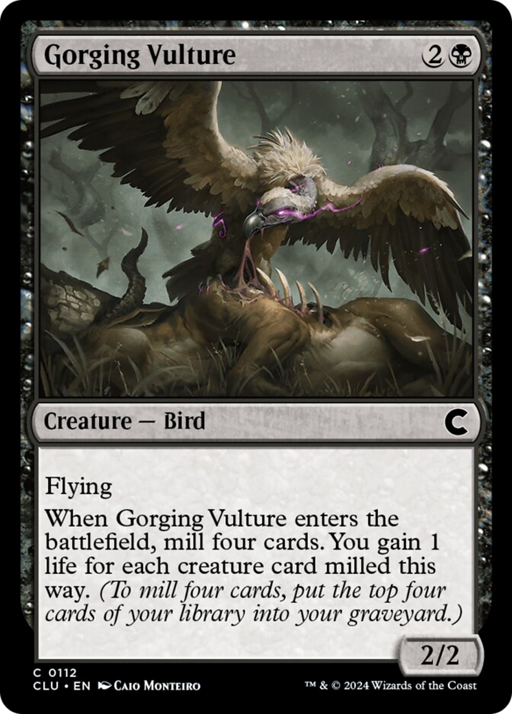 Gorging Vulture [Ravnica: Clue Edition] | Exor Games New Glasgow