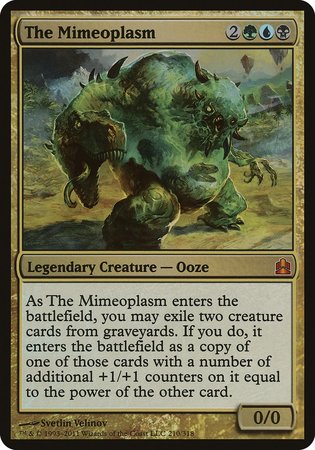 The Mimeoplasm (Oversized) [Commander 2011 Oversized] | Exor Games New Glasgow