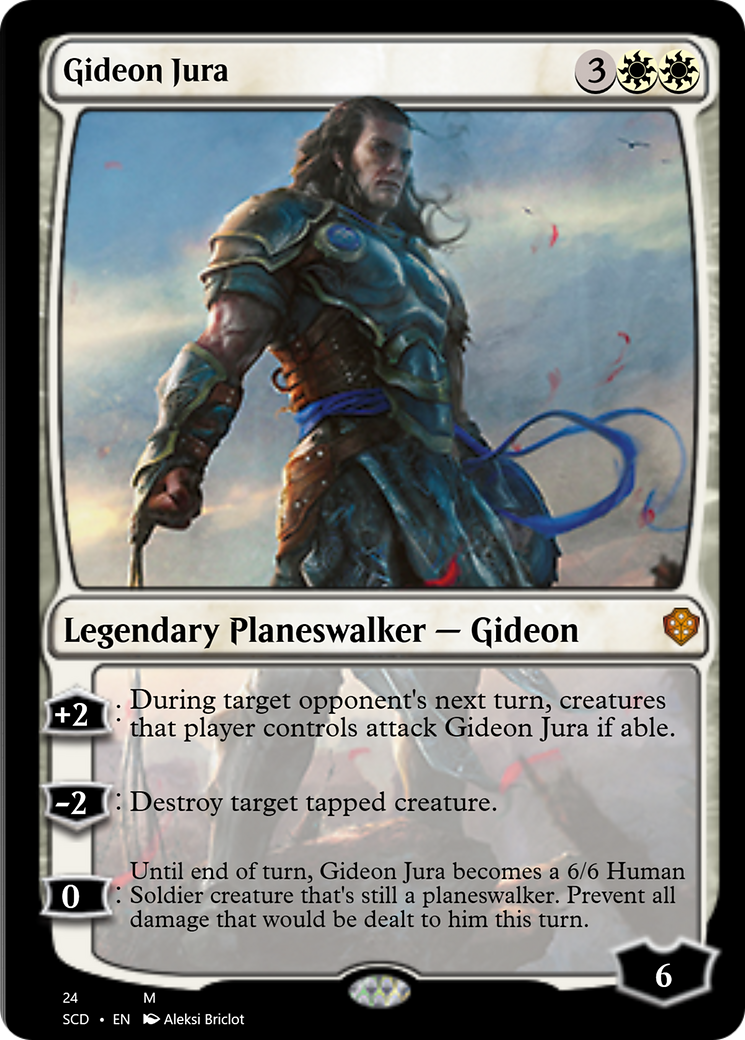 Gideon Jura [Starter Commander Decks] | Exor Games New Glasgow