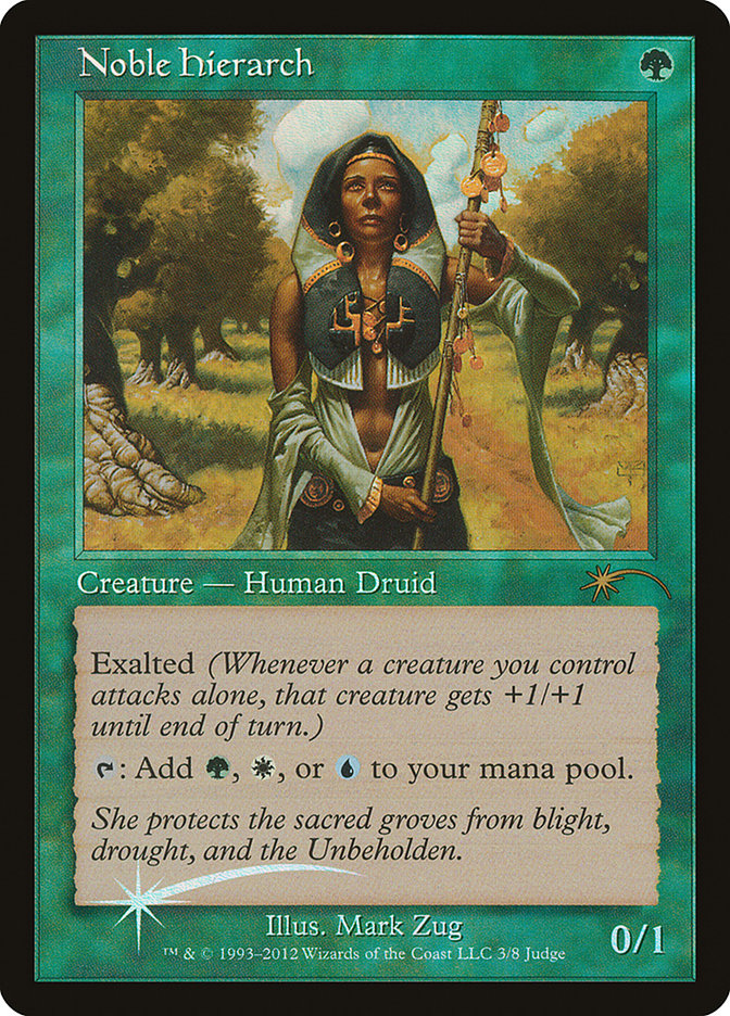 Noble Hierarch [Judge Gift Cards 2012] | Exor Games New Glasgow