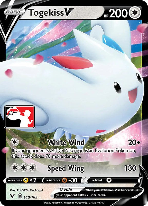 Togekiss V (140/185) [Prize Pack Series One] | Exor Games New Glasgow