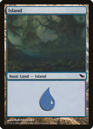 Island (289) [Shadowmoor] | Exor Games New Glasgow