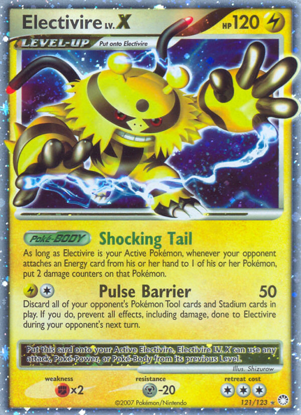 Electivire LV.X (121/123) [Diamond & Pearl: Mysterious Treasures] | Exor Games New Glasgow