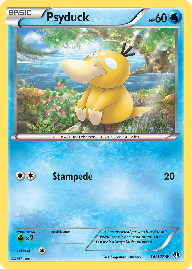 Psyduck (16/122) [XY: BREAKpoint] | Exor Games New Glasgow