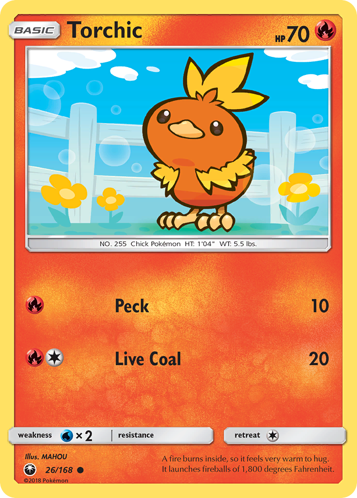 Torchic (26/168) [Sun & Moon: Celestial Storm] | Exor Games New Glasgow