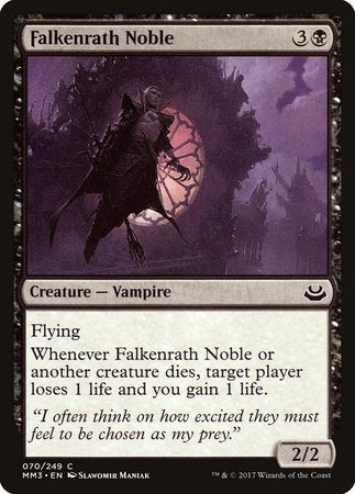 Falkenrath Noble [Modern Masters 2017] | Exor Games New Glasgow