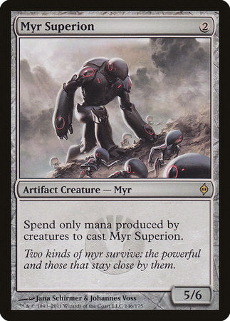 Myr Superion [New Phyrexia] | Exor Games New Glasgow