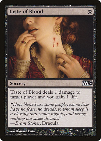 Taste of Blood [Magic 2012] | Exor Games New Glasgow
