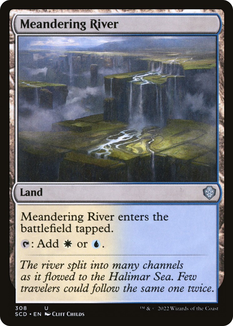 Meandering River [Starter Commander Decks] | Exor Games New Glasgow