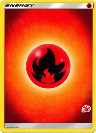 Fire Energy (Charizard Stamp #12) [Battle Academy 2020] | Exor Games New Glasgow