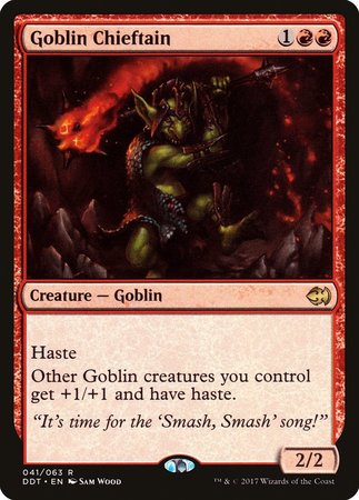 Goblin Chieftain [Duel Decks: Merfolk vs. Goblins] | Exor Games New Glasgow