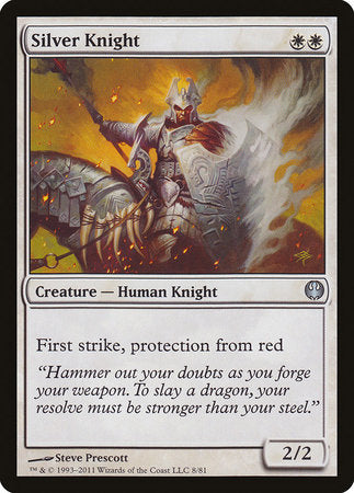 Silver Knight [Duel Decks: Knights vs. Dragons] | Exor Games New Glasgow