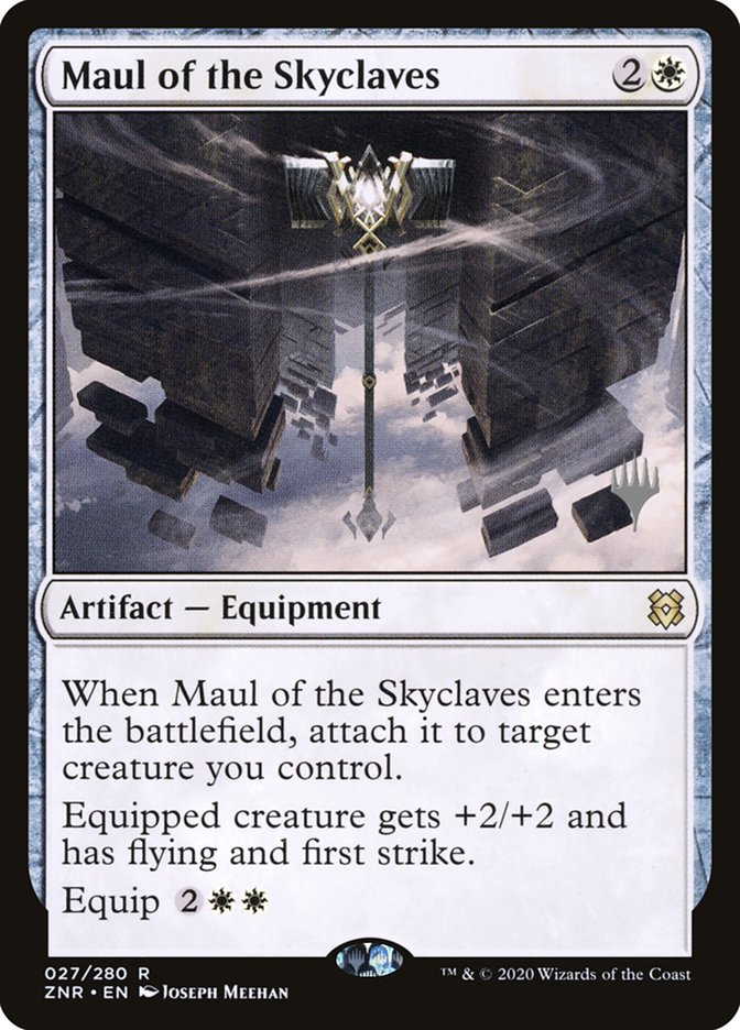 Maul of the Skyclaves (Promo Pack) [Zendikar Rising Promos] | Exor Games New Glasgow