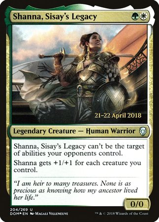 Shanna, Sisay's Legacy [Dominaria Promos] | Exor Games New Glasgow