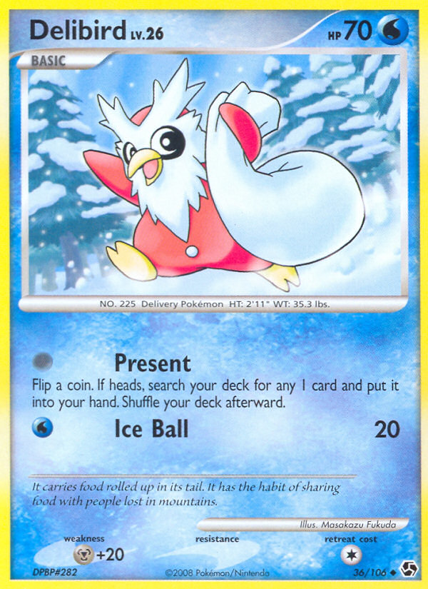 Delibird (36/106) [Diamond & Pearl: Great Encounters] | Exor Games New Glasgow