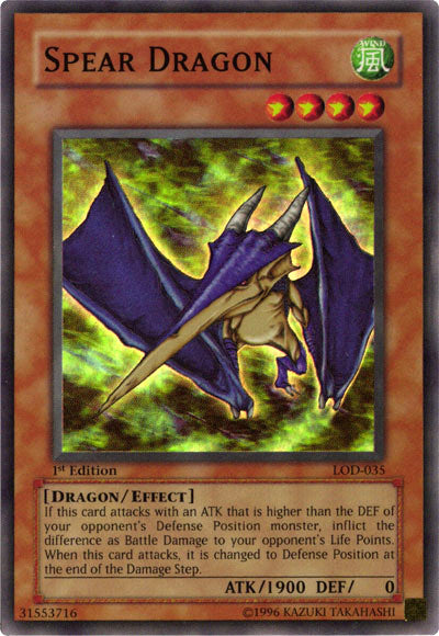 Spear Dragon [LOD-035] Super Rare | Exor Games New Glasgow