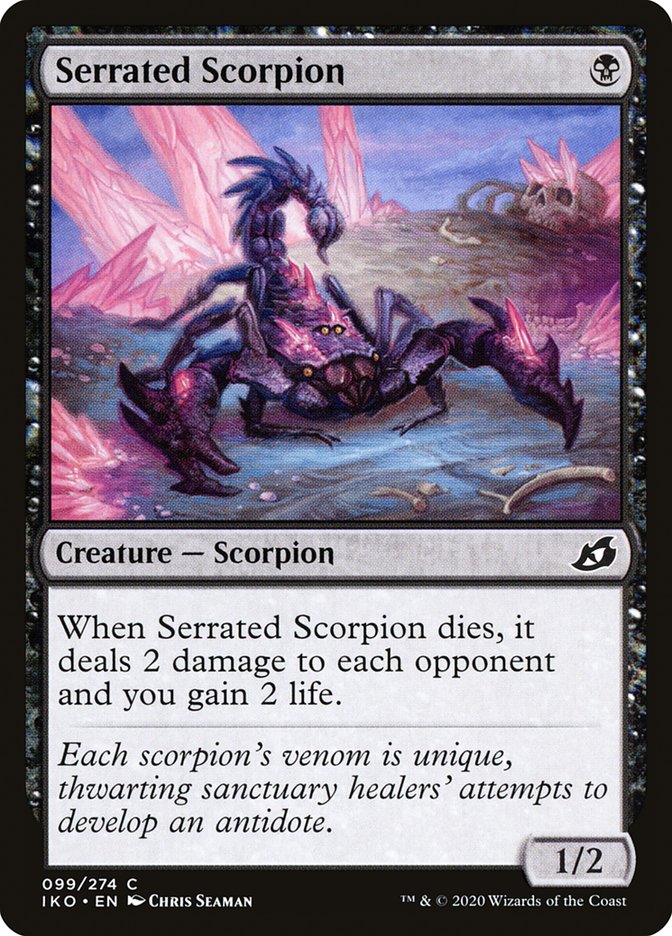 Serrated Scorpion [Ikoria: Lair of Behemoths] | Exor Games New Glasgow