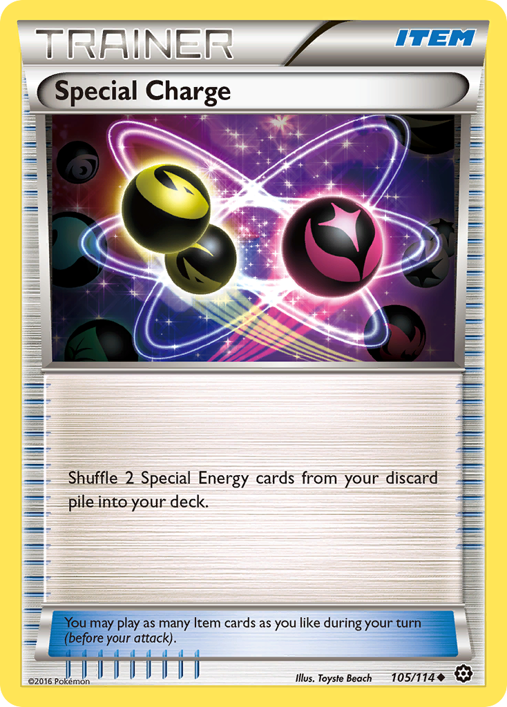 Special Charge (105/114) [XY: Steam Siege] | Exor Games New Glasgow