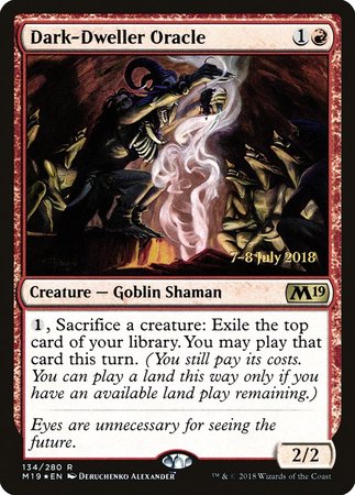 Dark-Dweller Oracle [Core Set 2019 Promos] | Exor Games New Glasgow