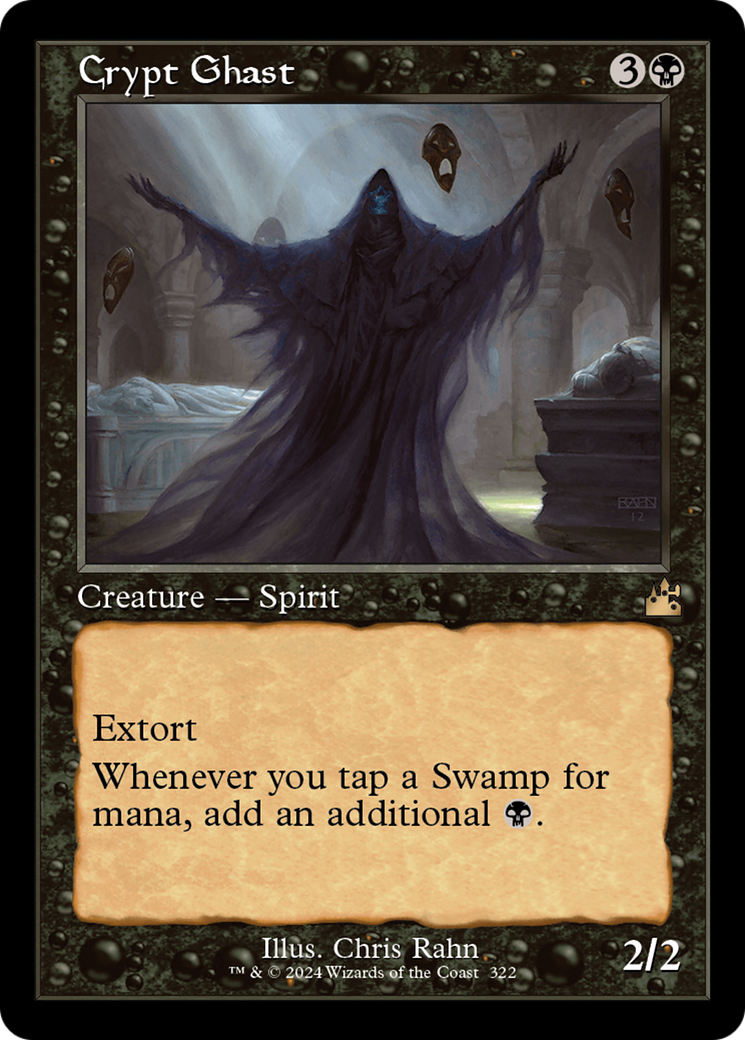 Crypt Ghast (Retro Frame) [Ravnica Remastered] | Exor Games New Glasgow