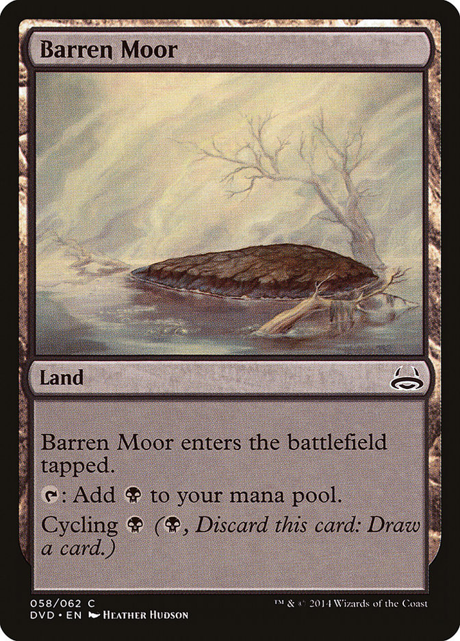 Barren Moor (Divine vs. Demonic) [Duel Decks Anthology] | Exor Games New Glasgow