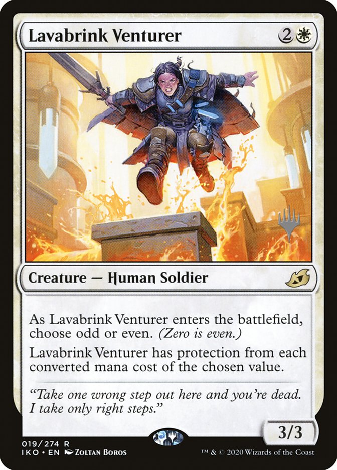 Lavabrink Venturer (Promo Pack) [Ikoria: Lair of Behemoths Promos] | Exor Games New Glasgow