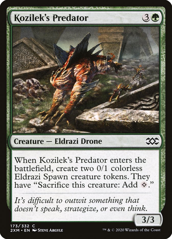 Kozilek's Predator [Double Masters] | Exor Games New Glasgow