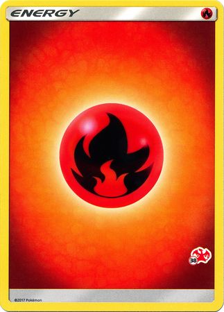 Fire Energy (Charizard Stamp #38) [Battle Academy 2020] | Exor Games New Glasgow