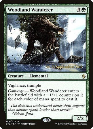 Woodland Wanderer [Battle for Zendikar Promos] | Exor Games New Glasgow