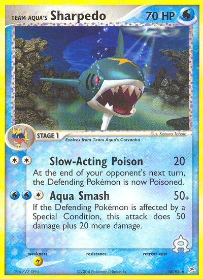 Team Aqua's Sharpedo (18/95) [EX: Team Magma vs Team Aqua] | Exor Games New Glasgow