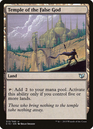 Temple of the False God [Commander 2015] | Exor Games New Glasgow