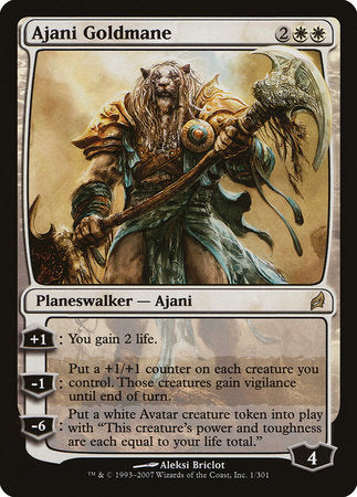 Ajani Goldmane [Lorwyn] | Exor Games New Glasgow