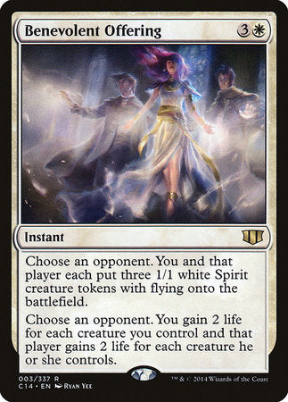 Benevolent Offering [Commander 2014] | Exor Games New Glasgow