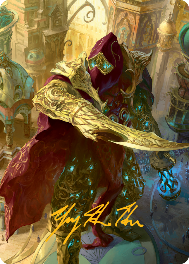 Baral, Chief of Compliance Art Card (Gold-Stamped Signature) [March of the Machine Art Series] | Exor Games New Glasgow