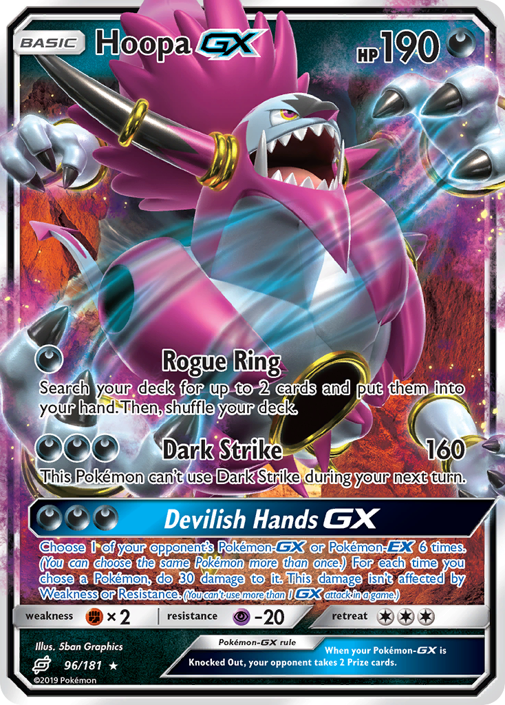 Hoopa GX (96/181) [Sun & Moon: Team Up] | Exor Games New Glasgow