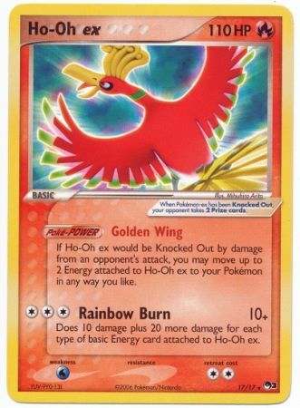 Ho-Oh ex (17/17) (Non-Holo) [POP Series 3] | Exor Games New Glasgow