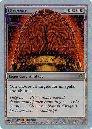 Gleemax (Alternate Foil) [Unhinged] | Exor Games New Glasgow