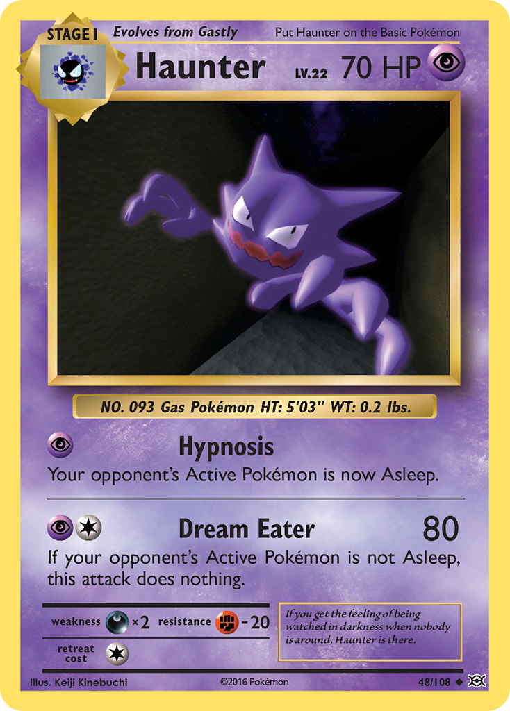 Haunter (48/108) [XY: Evolutions] | Exor Games New Glasgow