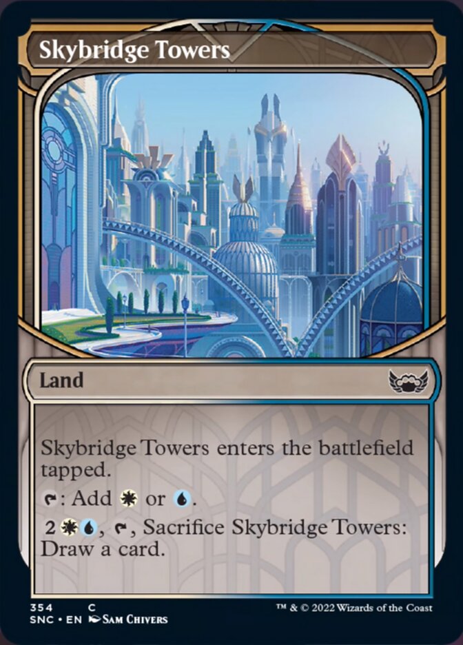 Skybridge Towers (Showcase Skyscraper) [Streets of New Capenna] | Exor Games New Glasgow