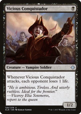 Vicious Conquistador [Ixalan] | Exor Games New Glasgow