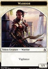 Warrior // Labyrinth Guardian Token [Amonkhet Tokens] | Exor Games New Glasgow