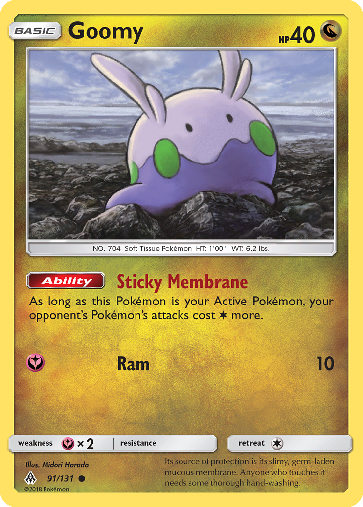 Goomy (91/131) [Sun & Moon: Forbidden Light] | Exor Games New Glasgow