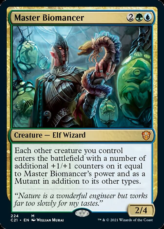 Master Biomancer [Commander 2021] | Exor Games New Glasgow