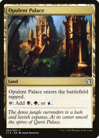 Opulent Palace [Commander 2019] | Exor Games New Glasgow