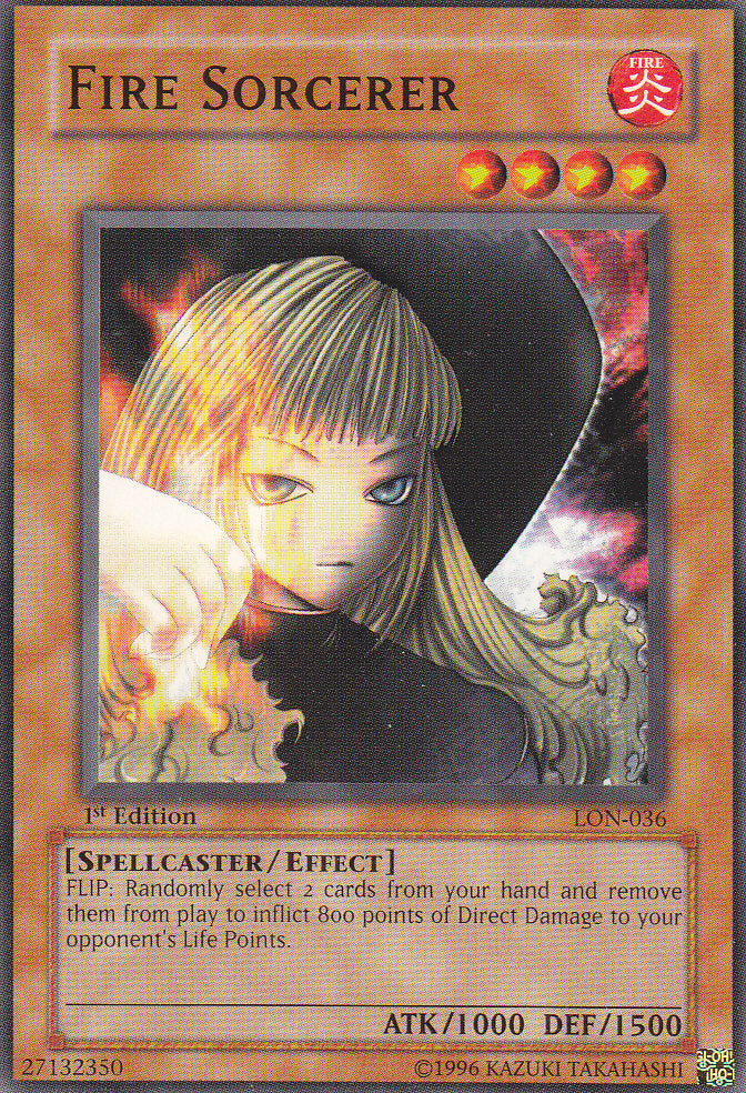 Fire Sorcerer [LON-036] Common | Exor Games New Glasgow