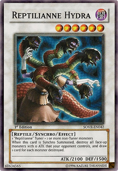 Reptilianne Hydra [SOVR-EN042] Super Rare | Exor Games New Glasgow