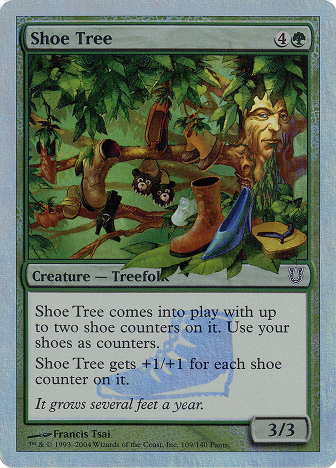 Shoe Tree (Alternate Foil) [Unhinged] | Exor Games New Glasgow