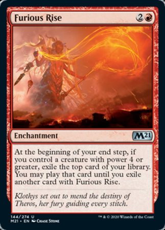 Furious Rise [Core Set 2021] | Exor Games New Glasgow