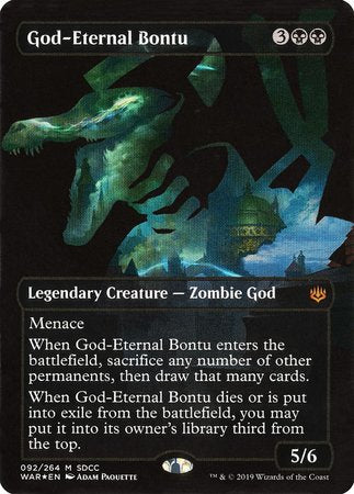 God-Eternal Bontu SDCC 2019 EXCLUSIVE [San Diego Comic-Con 2019] | Exor Games New Glasgow