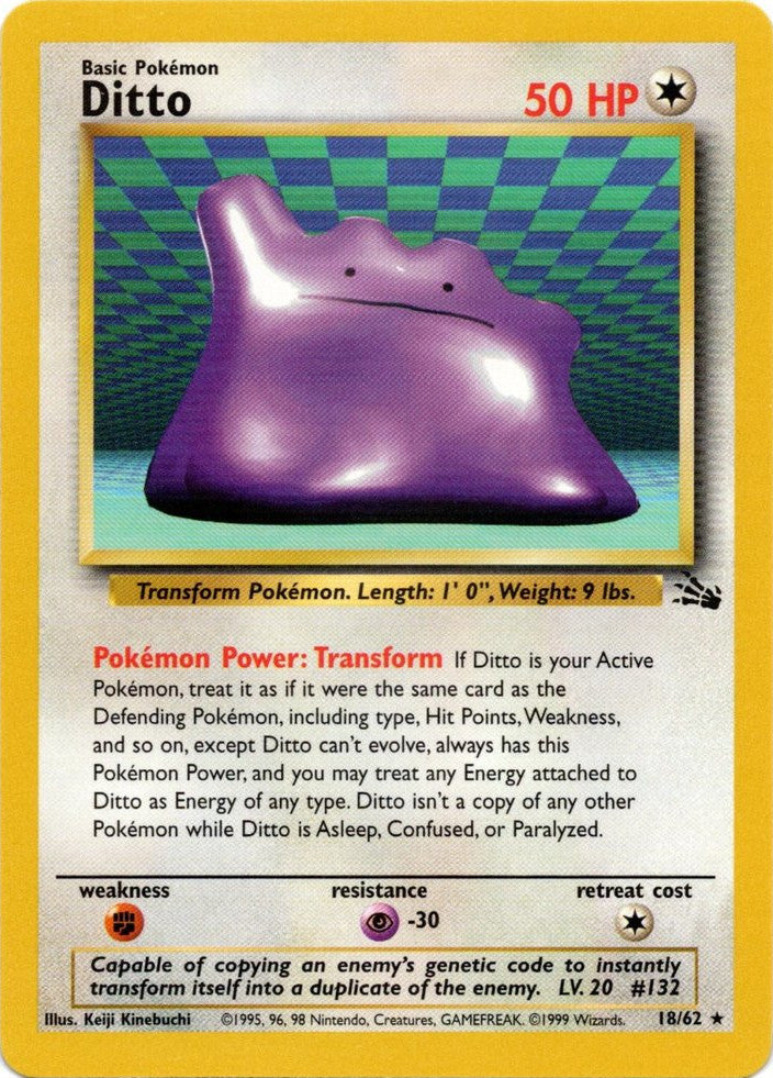Ditto (18/62) [Fossil Unlimited] | Exor Games New Glasgow